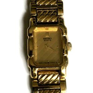 Seiko Vintage Ladies Quartz Wrist Watch Goldtone